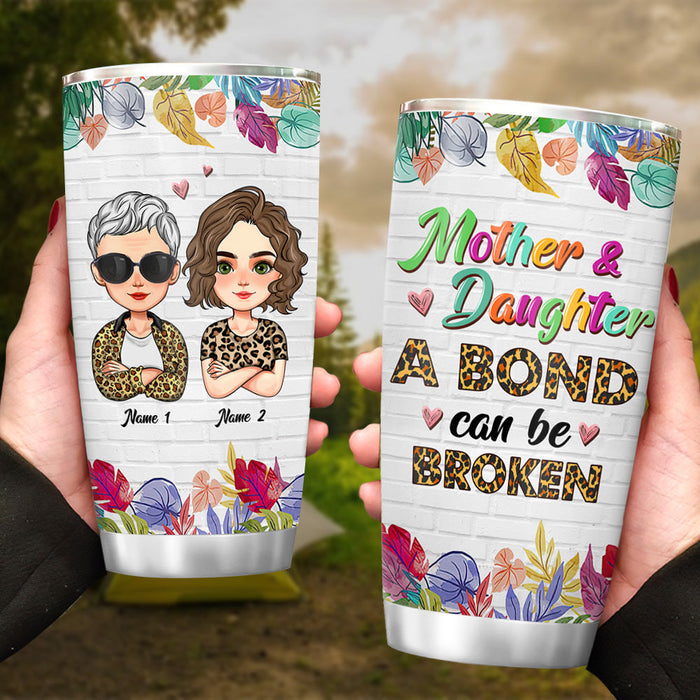 Personalized Like Mother Like Daughter Tumbler, Gift For Daughter
