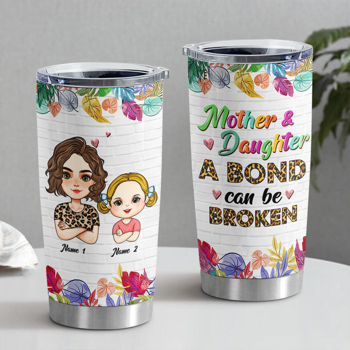 Personalized Like Mother Like Daughter Tumbler, Gift For Daughter