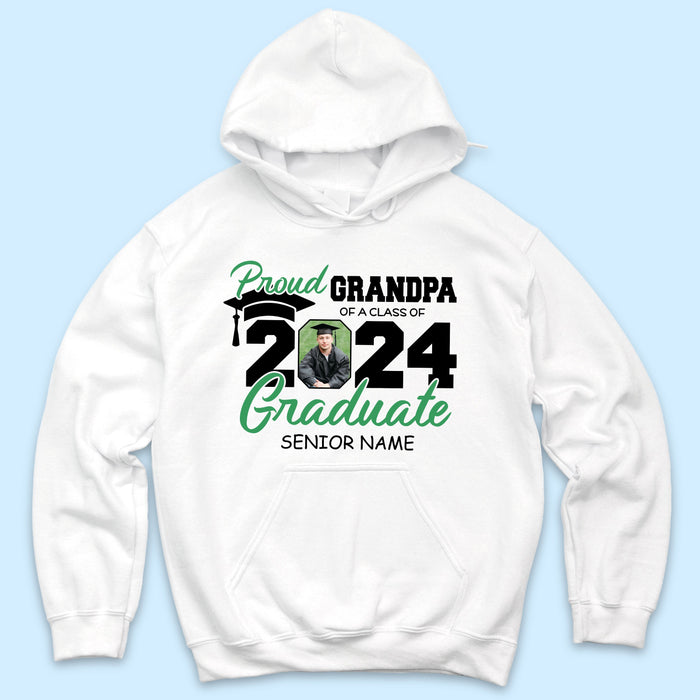 Custom Proud Dad/Mom Of A 2024 Graduate Shirt, Graduation Gift